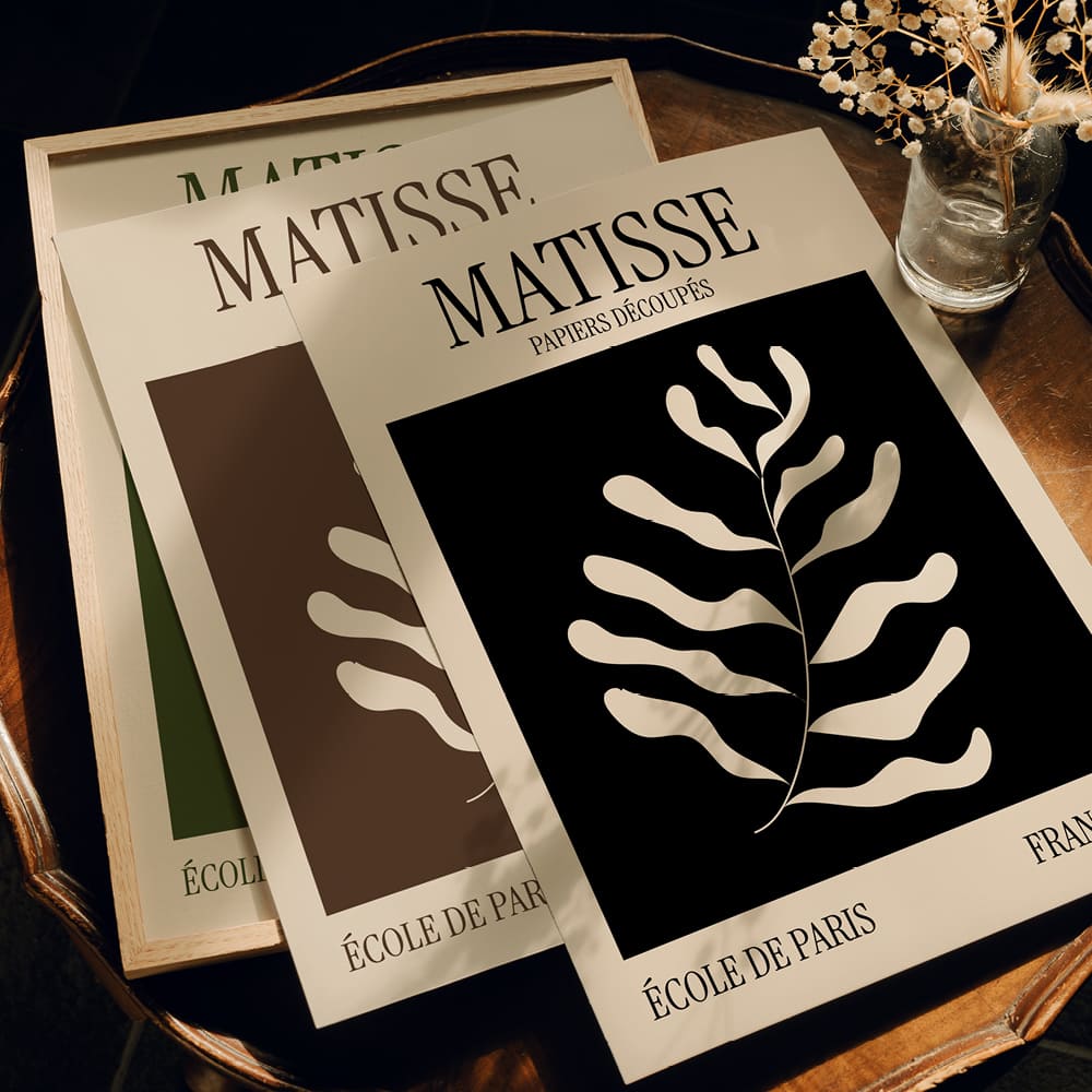 Papiers Découpés Matisse Póster